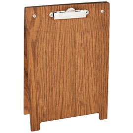 Chalkboards UK A-Frame Clipboard, Wood, Dark Oak, A4, 34.5 x 23.5 x 3cm