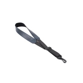 Saxophone Neck Strap. Artificial Leather Soft Padded Sax Strap. Adjustable Length & Comfortable for Alto Tenor Soprano Sax (blue)