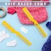 Yinkin 5 Pieces Razor Comb for Dogs Hair Grooming Trimmer