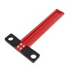 T Square Aluminum Alloy Carpenter Square Ruler Clear Scale Scriber
