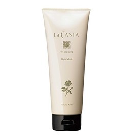 La Casta White Rose Hair Mask (Hair Treatment), Fresh Rose Scent, For Moisturizing Hair Without Drying