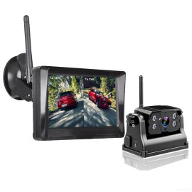 IPoster Wireless 5" Monitor Standby Mode Magnetic Hitch Backup Camera for Caravan RV VanScreen Size: 5", ROM: 0, RAM: 0