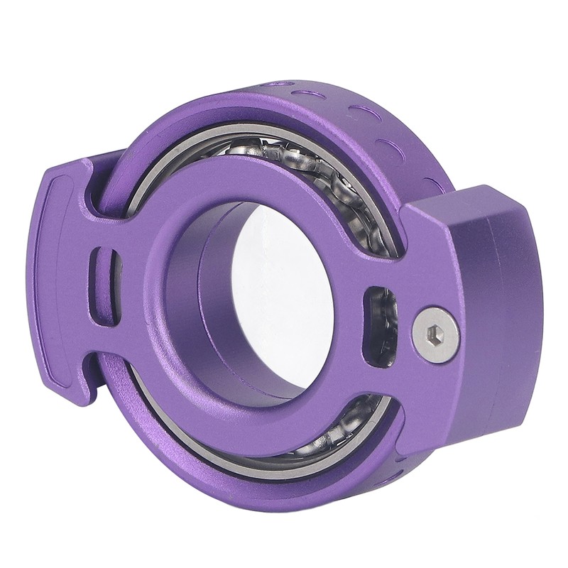 Fingertip Gyroscope Reduce Anxiety Free Rotating Metal Ring Decompression Toy