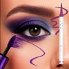 5D Purple Mascara & Eyeliner Set, Waterproof Mascara for Women
