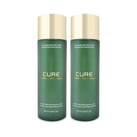 Kim Jung Moon Aloe 김정문알로에 큐어 하이드라 수딩 토너 130ml 2개 S1 Kim Jung Moon AloE Cure Hydra Soothing Toner 130ml 2pcs S1