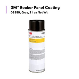 3M 3M Rocker Panel Coating Aerosol Spray, 08889, 21 oz, Gray, Textured Finish, Abrasion Resistant, Chip Resistant, One Size, Factory
