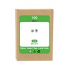 sourcing map 100Pcs M3 x 0.5 Nylon Insert Hex Lock