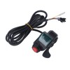 Electric Bike Thumb Throttle 3 Speed Digital Voltage Display Bicycle
