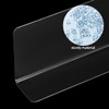 FRCOLOR 6 Pcs Clear L Shaped Shelf Dividers 7.9"X2.4"X1.2" Plastic