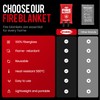 WUERLI Emergency Fire Blanket, Fire Blanket for Home and Kitchen,40"