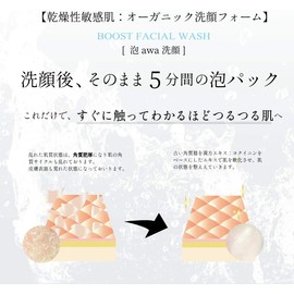  Aoe Foam Pore Cleansing Face Cleansing Exfoliating Dullness and Transparency < For Pore Stains, Blackheads, Acne, Oily Skin > Boost Facial Wash Organic Facial Cleanser Pore Care