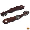 HILASON Dark Brown 8" Slobber Straps for Rein-Water Loop Ties