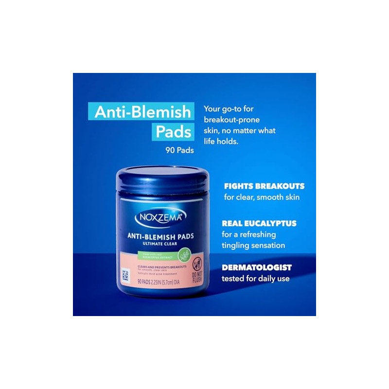 Noxzema Original Deep Cleansing Cream & Anti-Blemish Pads