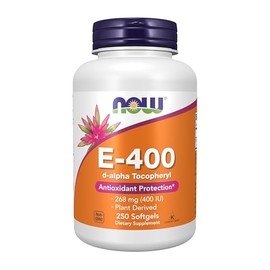 NOW E-400 d-alpha 250 Softgels