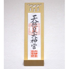 Seiwa Material Buddhist Altar / Shinto Treasure / Shinto Shelf, Wood Grain, 12.8 x 3.9 x 1.4 inches (32.5 x 10 x 3.5 cm) (Wall Hanging, Wall Hanging, Modern Shinto Shelf, Bill Decoration) MDNK-W