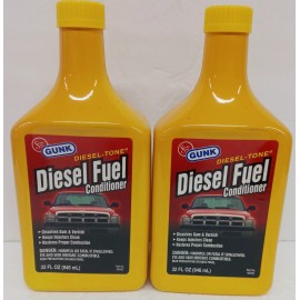 Gunk Lot of 2 Gunk Diesel-Tone Diesel Fuel Conditioner 32 Fl. Oz. Each
