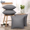 Cushion Covers 45 x 45 cm Set of 4 Microfibre
