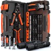 SOMELINE Solar Connector Crimping Tool Kit, 14-10 AWG Crimper for