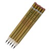 Calligraphy Brush, Golden Tile, 9 Purple Sheep, Set of 5,