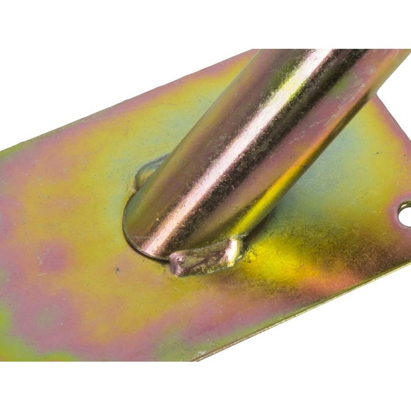 ADGO Flag Holder Screw-On Flag Pole Handle Wall Mount Hot-Dip