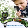 Kids Microscope Digital Camera Magnifying Glass Toys with 8 LED
