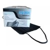 Ambiderm Cubre Bocas Tres Pliegos Ambiderm Negro Termosellado 150pz