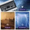 KERWINN PV Solar Combiner Box,50A 500V Junction Box IP65 Waterproof