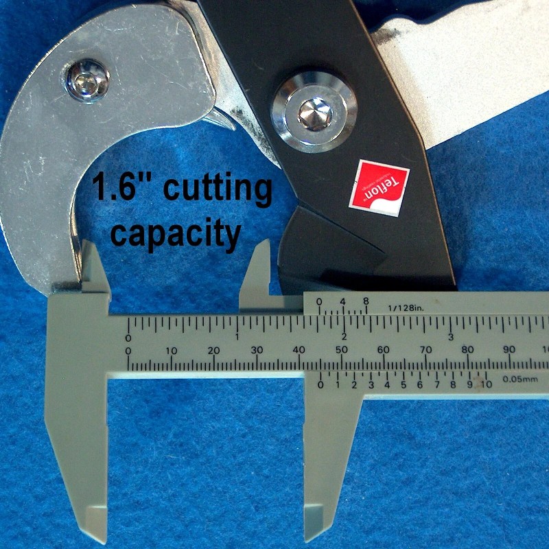 Gardenline K252L Heavy-Duty Strong 1.6" Ratchet Anvil Lopper Pruner Trimmer