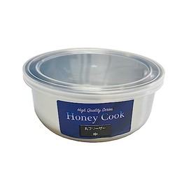 HONEYCOOK PR4348 18-8 Stainless Steel Round Freezer, Medium
