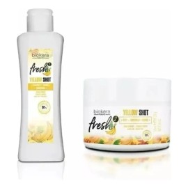 Pack Salerm Yellow Shot Shampoo 300ml Y Mascarilla 250ml
