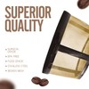 4 Cup Reusable Filter Basket With Closed Bottom Fits MrCoffee