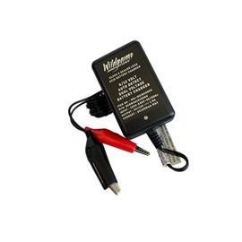 WILDGAME INNOVATIONS 6V/12V eDRENALINE Battery Charger Long-Lasting Powerful Feeder Battery Charger with Adjustable Voltage Switch & Charge Status Light Indicator