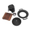 Mini BBQ Grill Set Anti Stick Food Grade Material Tabletop