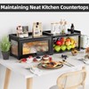 BAMBANG Bamboo Bread Box for Kitchen Countertop, Extra Large Farmhouse