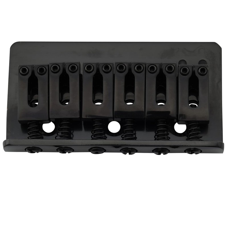 Musiclily Pro 54mm Modern Hardtail Fixed Bridge for Import Strat