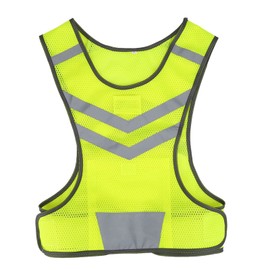 High Visibility Adjustable Reflective Safety Vest for Outdoor Sports, Cycling, Running, Hiking
