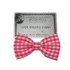EmilyRose Couture Gingham Hair Bows (Large Headband, Hot Pink)