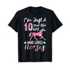 girls 10th Birthday Horse tee for 10 Year Old Girls