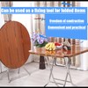 YIUWLMN 4Pcs Drop Leaf Table Support Folding Table Hinge 180°Folding