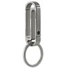 KeyUnity Titanium Double-Sided Carabiner Belt Keychain Clip, Quick Release Keyring,