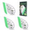 Pack of 3 Stainless Steel Herb Cutter Wire Stripper 9