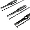 6pcs Square Hole Mortise Chisel Drill Bit Tools, 5/8" 9/16"