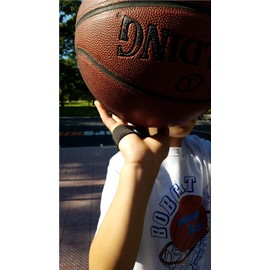 HoopsKing Basketball Dribbling and Shooting Training Aid - Set of 2, Keep The Ball Off Your Palm, Football Catching (Large-Extra Large)