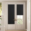 NICETOWN Full Blackout Door Curtain for Cordless Roller Window Covering
