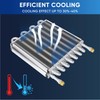 1/2" Transmission Cooler 16 Pass Aluminium alloy 8AN Tube Fin