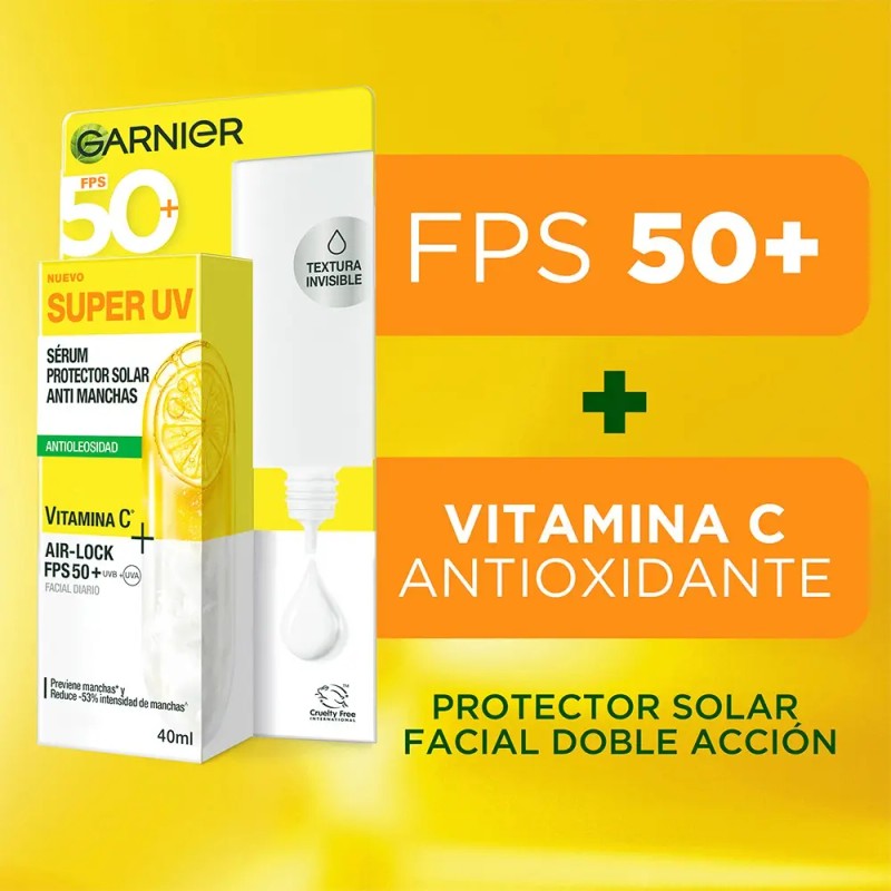Garnier Protector Solar Super Fluido Invisible Fps50