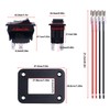 weideer Power Stabilizer Switch RV Jacks Leveling Momentary Reverse Polarity