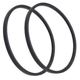 585416MA 585416 Snow Blowers Auger Drive Belt Replacement for MTD Murray Craftsman 1/2" x 38" Drive Belt 754-0275 954-0275 954-0282 （2/Pack）