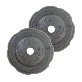 GULUANT 2 Pack Replacement 310816005-2PK Fuel Cap for Homelite UT09525 26cc UT09526 26CC for Ryobi RY09055 RY08420 RY09056 /Vac RY08420A