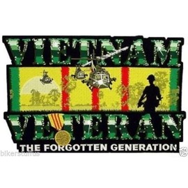 Vietnam Veteran The Forgotten Generation Bumper Sticker Toolbox Sticker